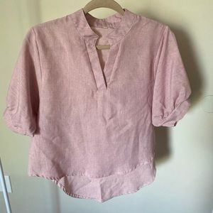 Blush pink top